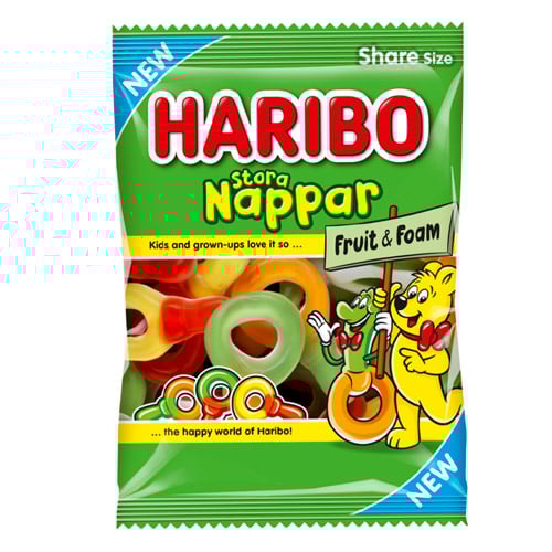 Haribo Big Pacifiers 170 g × 12 Bags
