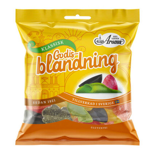 Aroma Godisfabriken Aroma Candy Mix 80 g × 20 Bags