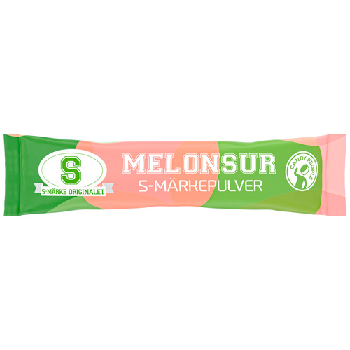 Candy People S-Märke Powder Melon Sour 2,00 kg
