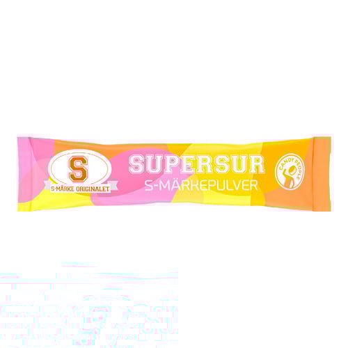Candy People S-Märke Powder Super Sour 2,00 kg
