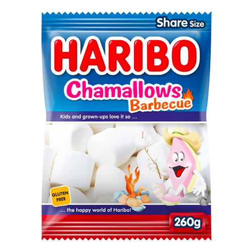 Haribo Chamallows 260 g × 8 Bags