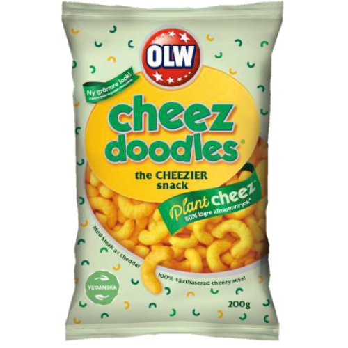 OLW Cheez Doodles Plant Cheez 15 × 200g