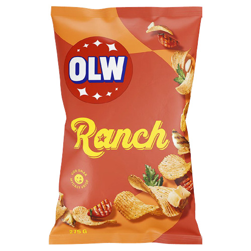 OLW Chips Ranch 21 × 175g