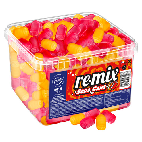 Fazer Remix Soda Cans 2,30 kg
