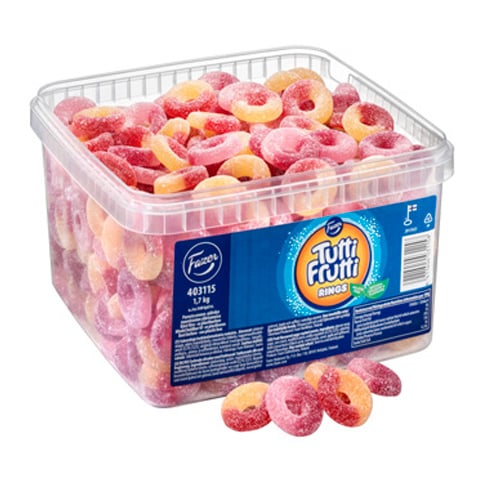 Fazer Tutti Frutti Rings 1,70 kg