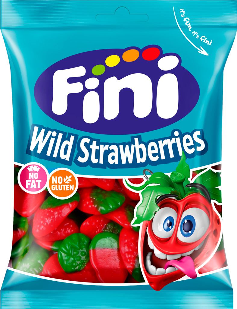 Candinavia Fini Wild Strawberries 75 g × 12 Bags
