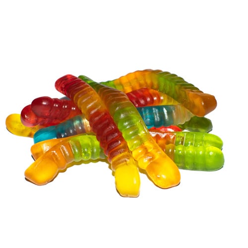 Jellioo Fruit Jelly Worms 1,00 kg