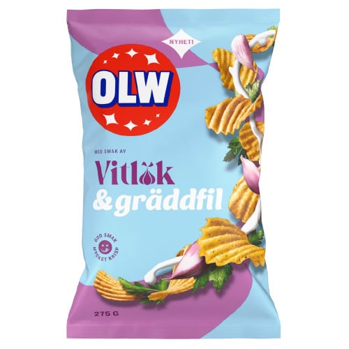 OLW Garlic & Sour Cream 18 × 275g