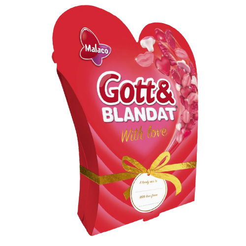 Cloetta Gott & Blandat With Love 200 g × 6 Bags