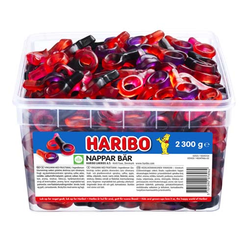 Haribo Berry Pacifiers 2,30 kg