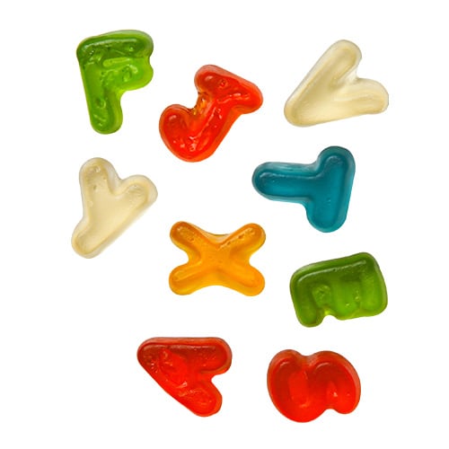 Jellioo Alphabet 1,00 kg