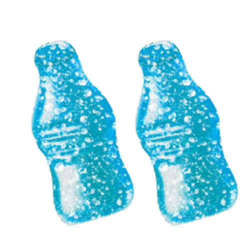 Jellioo Sour Gummy Blue Raspberry Bottle 1,00 kg