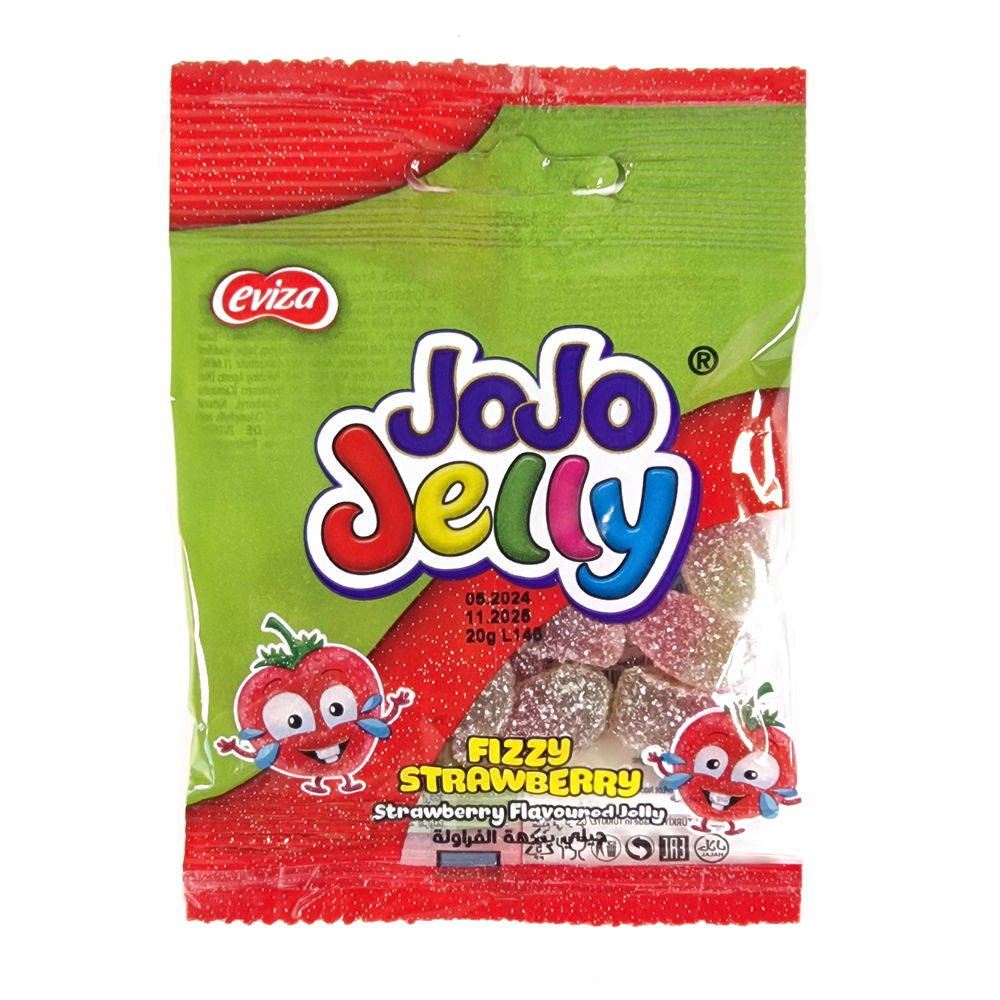 Jellioo Jelly Fizzy Strawberry 3,40 kg
