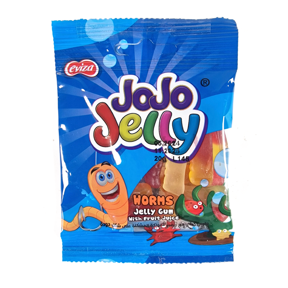 Jellioo Jelly Worms 3,40 kg