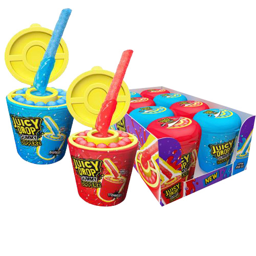 GSD Juicy Drop Gummy Dipperz 96 g × 8 Bags