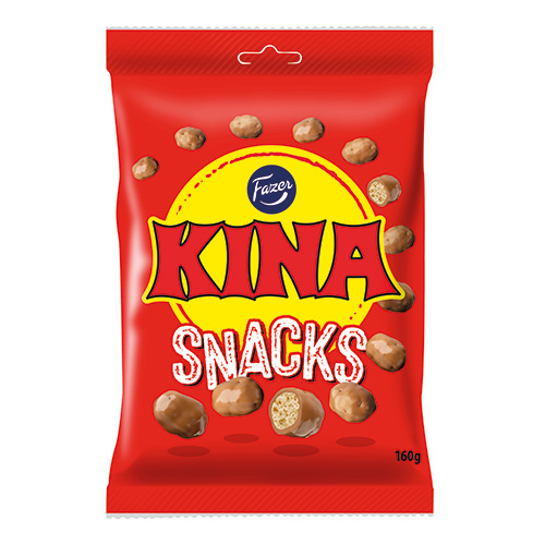 Fazer Kina Red Snacks 15 × 160g