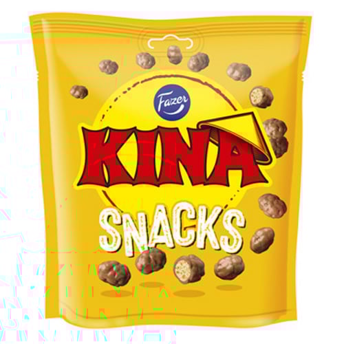 Fazer Kina Yellow Snacks 15 × 180g