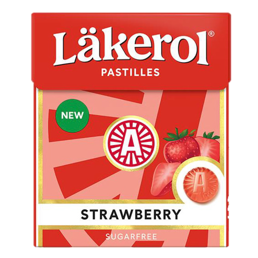 Läkerol Strawberry 48 × 25g
