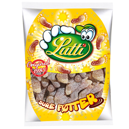 Candit Lutti Sour Feet Bag 130 g (4.6 oz) × 13 Bags