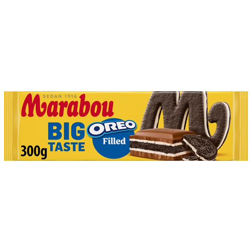 Marabou Big Taste Oreo Filled 12 × 300g