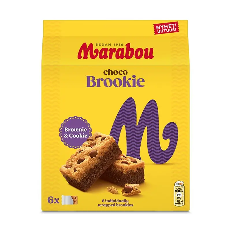 Marabou Choco Brookie - Swedish Fika 13 × 132g