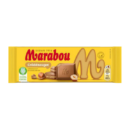 Marabou Cream Nougat 22 × 100g
