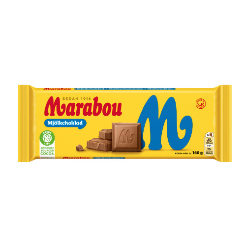 Marabou Milk Chocolate 16 × 160g