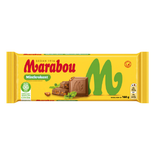 Marabou Mint Praline 15 × 160g