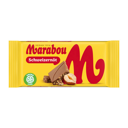 Marabou Small Swiss Nut 64 × 100g