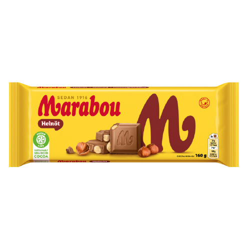 Marabou Whole Nut 13 × 160g