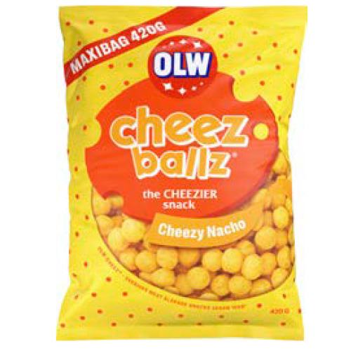 OLW Maxibag Cheez Ballz 8 × 420g