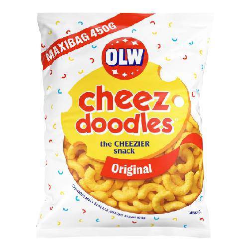 OLW Maxibag Cheez Doodlez 8 × 450g
