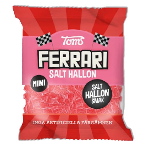 Toms Mini Ferrari Salt Raspberry 80 g × 15 Bags
