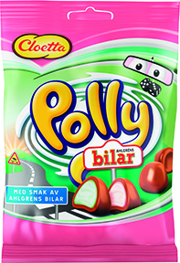 Cloetta Polly Cars 100 g × 20 Bags