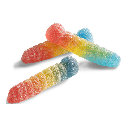 Haribo Rainbow Worms Sour 2,00 kg