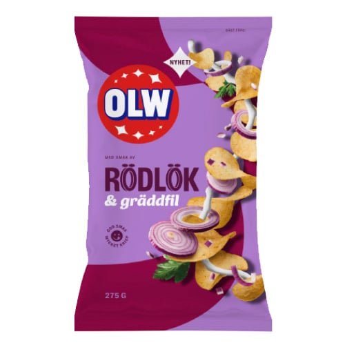 OLW Red Onion & Sour Cream 15 × 275g