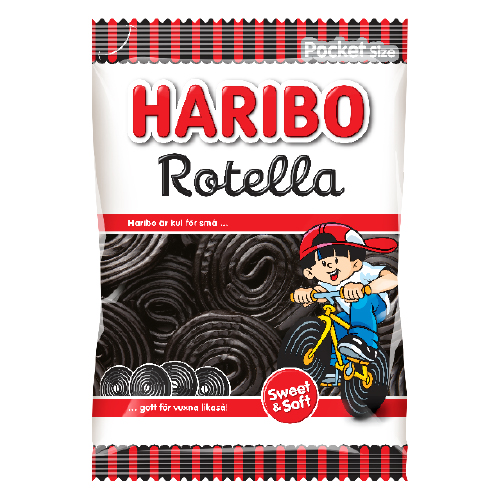 Haribo Rotella 80 g × 30 Bags