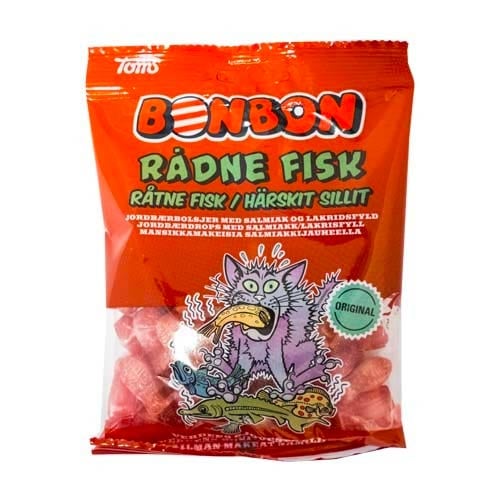 Toms Rotten Fish 125 g (4.4 oz) × 16 Bags