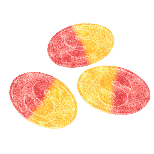 Candy People S-MÄRKE Sour Lemon Raspberry 4,00 kg