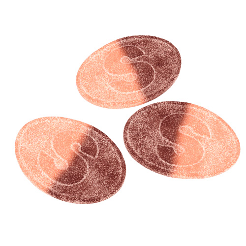 Candy People S-MÄRKE Sour Peach and Cola 4,00 kg