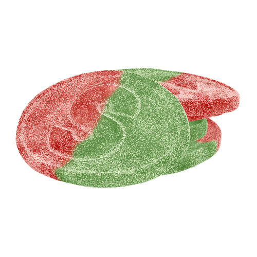 Candy People S-MÄRKE Sour Strawberry 4,00 kg