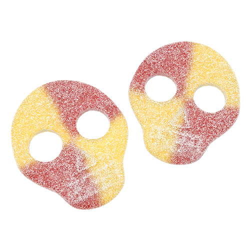 Candy People Sour Lemon Raspberry Skulls 4.0kg