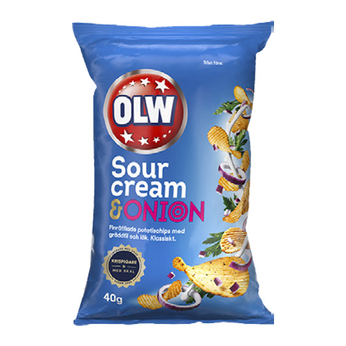 OLW Sourcream 20 × 40g