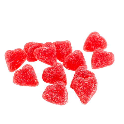 Aroma Godisfabriken Aroma Sugared Red Hearts 4,00 kg