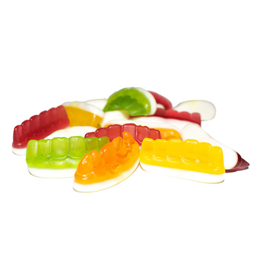 Jellioo Teeth Fruit Flavor Jelly/Foam 1,00 kg