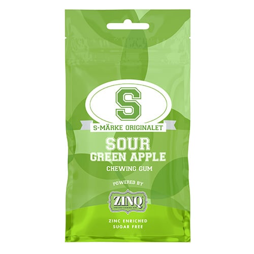 Zinq S-Märke Sour Apple 15 × 32g