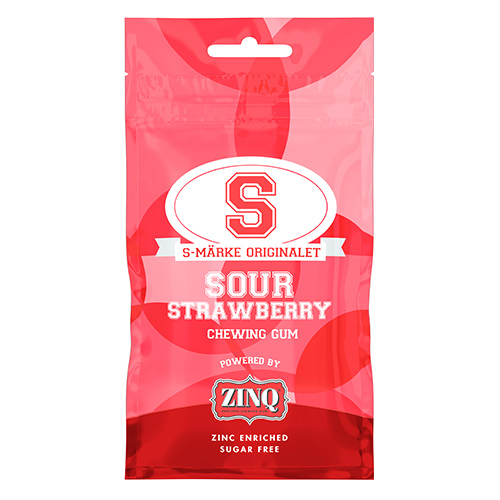 Zinq S-Märke Sour Strawberry 15 × 32g